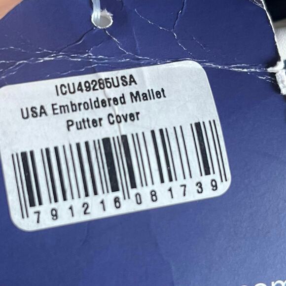 CMC DESIGN USA MALLET PUTTER HEADCOVER MAGNETIC LIMITED EDITION RYDER CUP - Picture 4 of 4